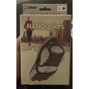 Kahtoola NANOspikes Footwear Traction Device for Walking & Running on Ice & Snow
